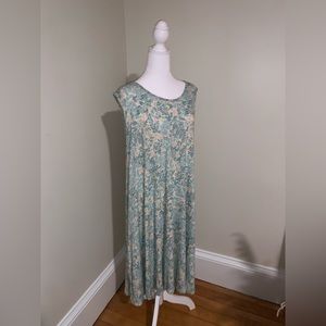 JOIE dress 2x sleeveless floral midi dress with pockets
